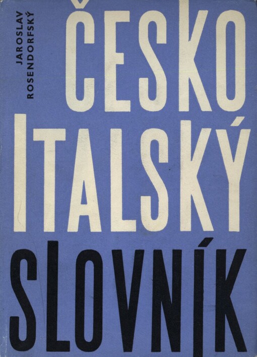 Česko-italský slovník