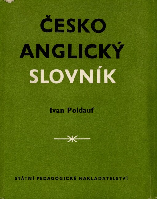 Česko-anglický slovník středního rozsahu