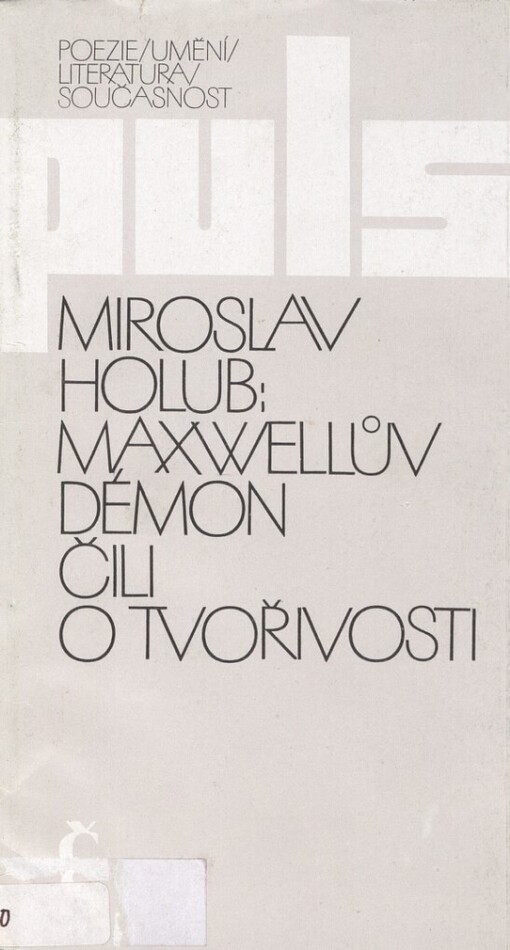 Maxwellův démon, čili, O tvořivosti