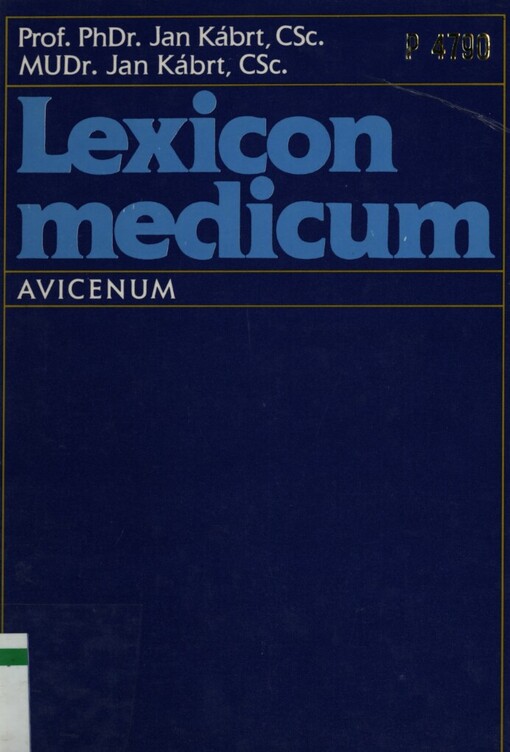 Lexicon medicum