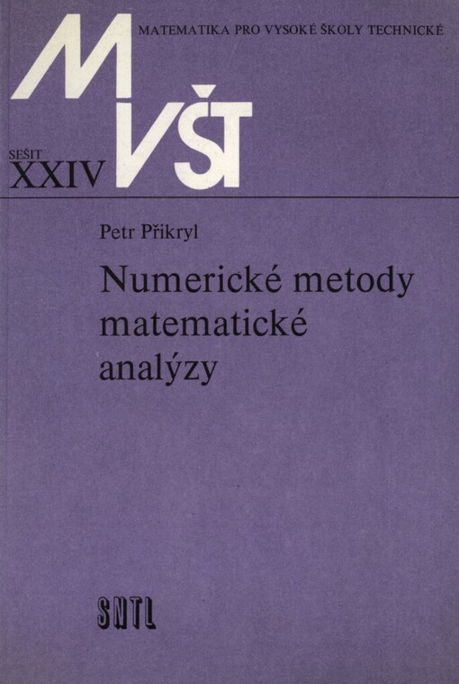 Numerické metody matematické analýzy