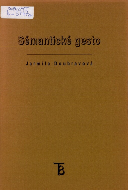 Sémantické gesto