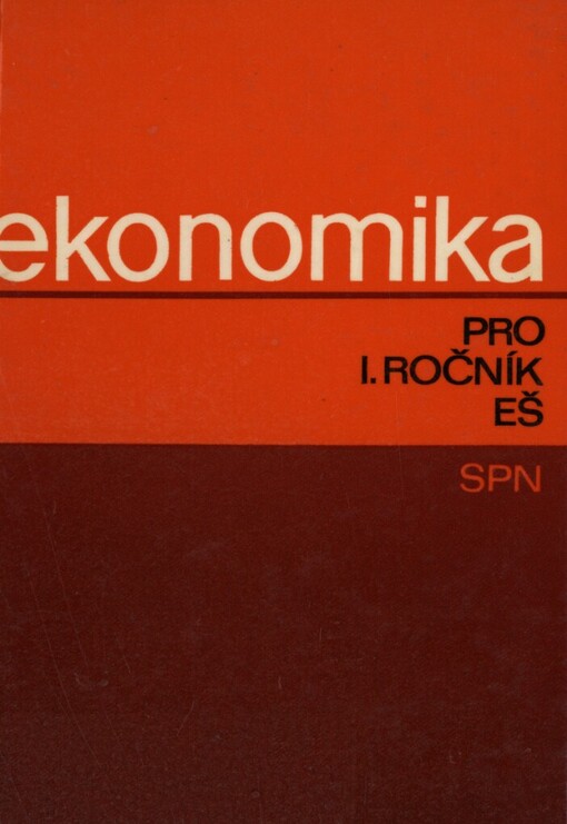 Ekonomika pro 1. ročník ekonomických škol