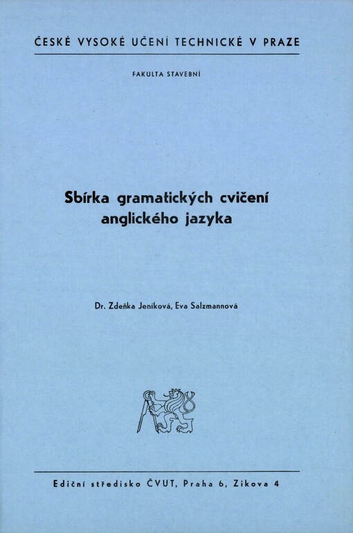 Sbírka gramatických cvičení anglického jazyka