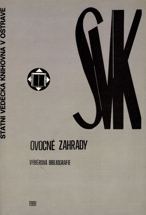 Ovocné zahrady: Výběrová bibliogr