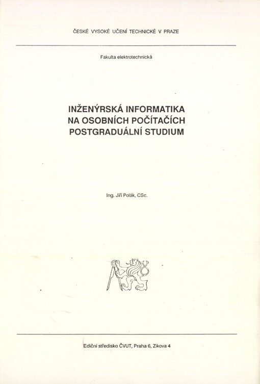 Inženýrská informatika na osobních počítačích