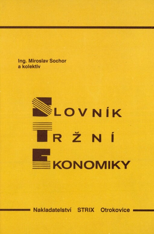 Slovník tržní ekonomiky