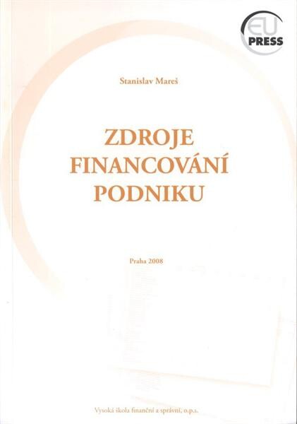 Zdroje financování podniku