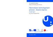 Optimalizace technologických procesů - letecká doprava: studijní opora