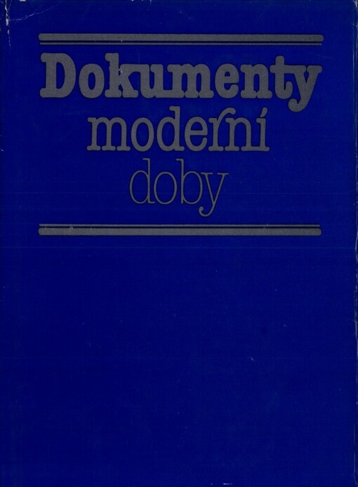 Dokumenty moderní doby