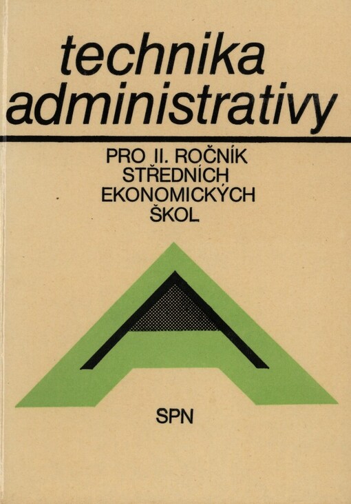 Technika administrativy pro 2. ročník středních ekonomických škol