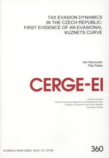 Tax evasion dynamics in the Czech Republic: first evidence of an evasional Kuznets curve