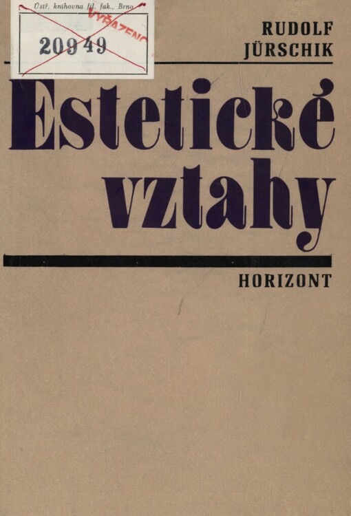 Estetické vztahy