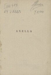 Axella: román