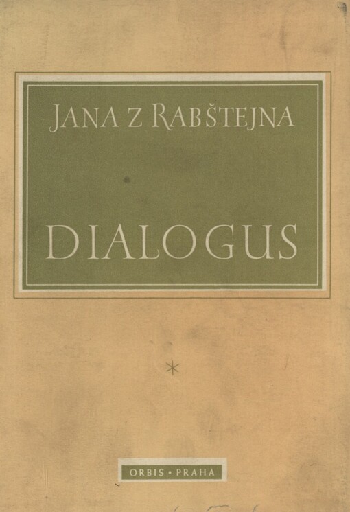 Jana z Rabštejna Dialogus