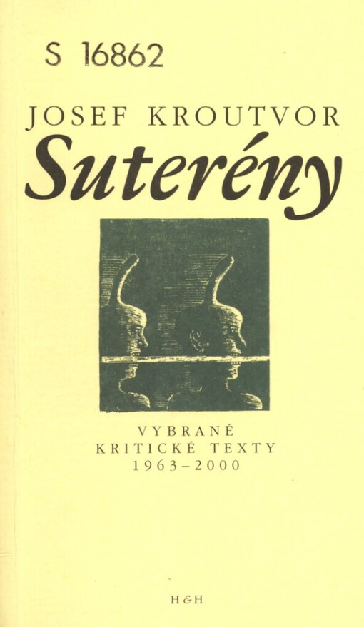 Suterény: vybrané kritické texty 1963-2000
