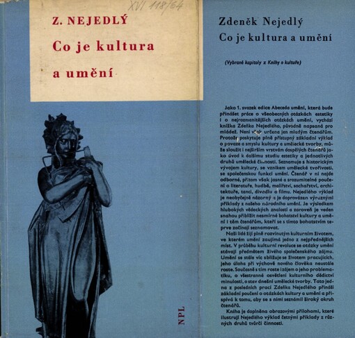 Co je kultura a umění :(vybrané kapitoly z Knihy o kultuře)