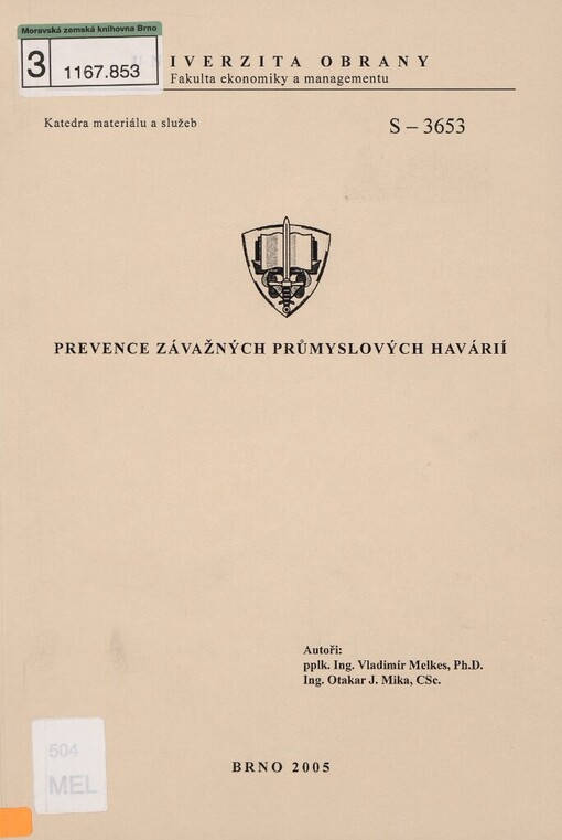 Prevence závažných průmyslových havárií