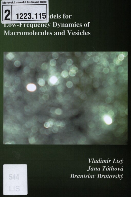 Continuum models for low-frequency dynamics of macromolecules and vesicles