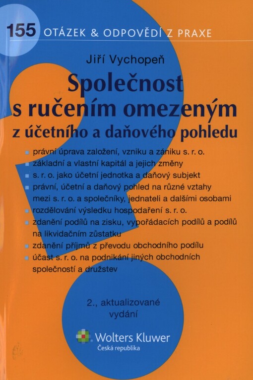 Společnost s ručením omezeným z účetního a daňového pohledu