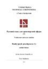 Nové trendy ve zdravotnických vědách: sborník : 1. mezinárodní konference : Ústí nad Labem, 16. října 2013