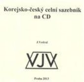 Korejsko-český celní sazebník na CD