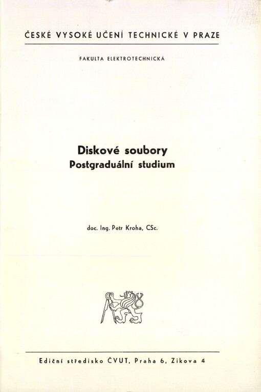 Diskové soubory :Postgrad. studium pro stud. fak. elektrotechn.