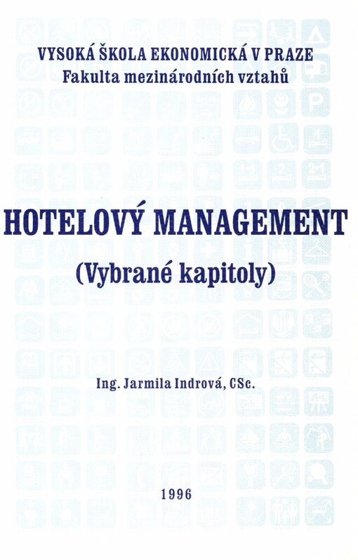 Hotelový management: vybrané kapitoly