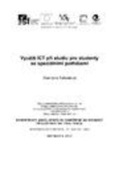 Využití ICT při studiu pro studenty se speciálními potřebami