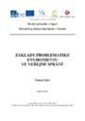 Základy problematiky environmentu ve veřejné správě