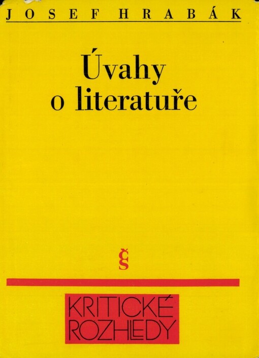 Úvahy o literatuře