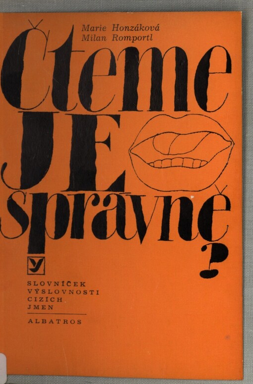 Čteme je správně? :slovníček výslovnosti cizích jmen