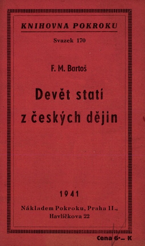 Devět statí z českých dějin