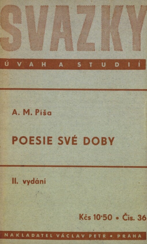 Poesie své doby