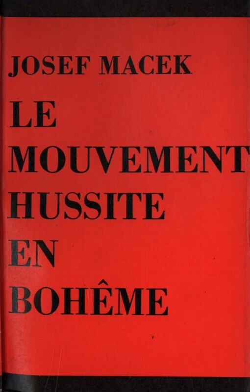 Le mouvement Hussite en Bohême