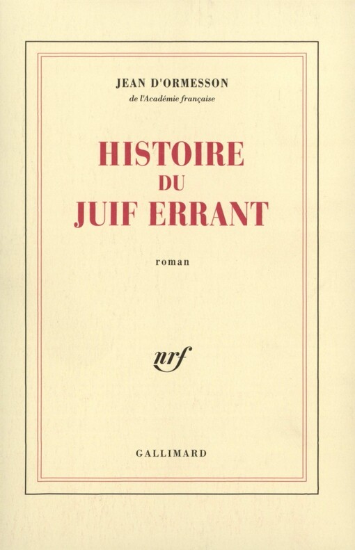 Histoire Du Juif Errant (French Edition)