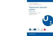 Mezinárodní obchodní politika: studijní opora