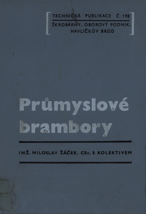 Průmyslové brambory