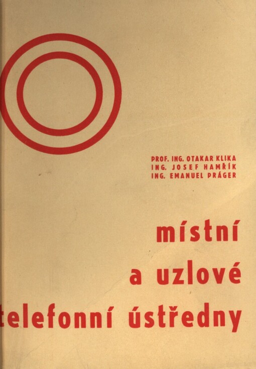 Místní a uzlové telefonní ústředny