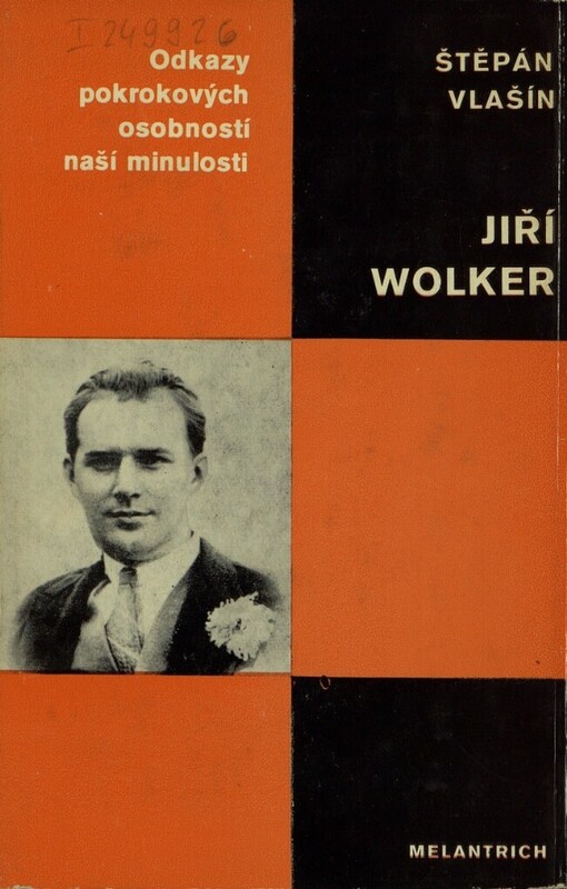 Jiří Wolker: Studie s ukázkami z díla