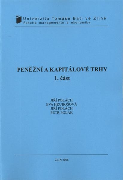 Peněžní a kapitálové trhy