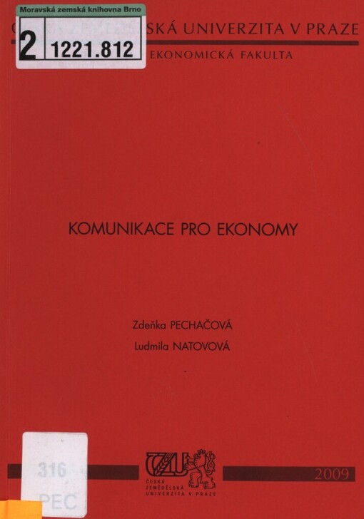 Komunikace pro ekonomy