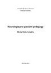 Neurologie pro speciální pedagogy