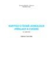 Kapitoly z české lexikologie (příklady a cvičení)studijní opora