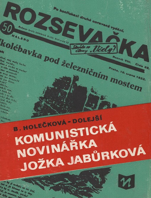 Komunistická novinářka Jožka Jabůrková