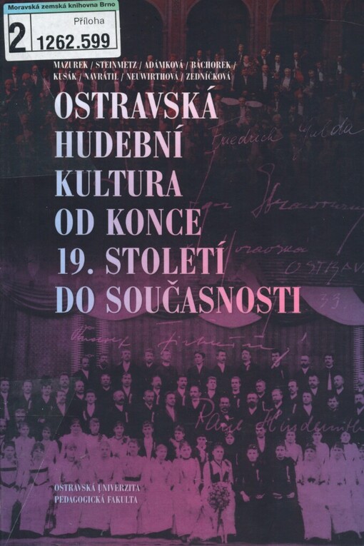 Ostravská hudební kultura od konce 19. století do současnosti