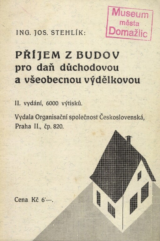Příjem z budov pro daň důchodovou a všeobecnou výdělkovou