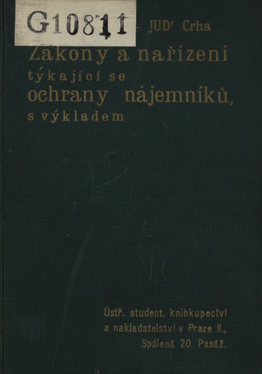 Zákony a nařízení týkající se ochrany nájemníků, s výkladem