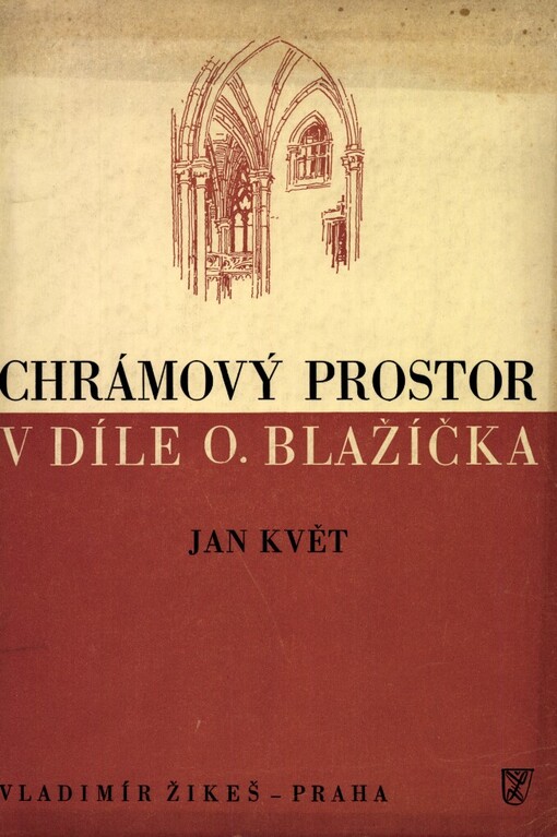 Chrámový prostor v díle O. Blažíčka