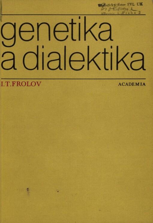 Genetika a dialektika